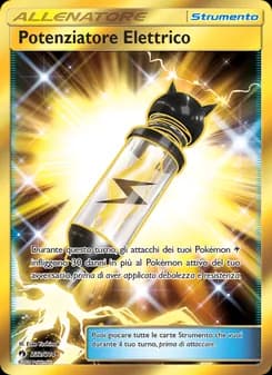 Potenziatore Elettrico card in Italian