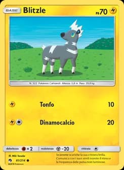 Blitzle card in Italian