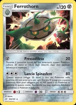 Ferrothorn card in Italian