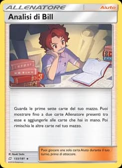 Analisi di Bill card in Italian