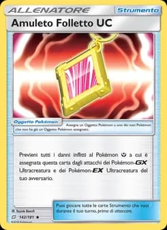 Amuleto Folletto UC card in Italian