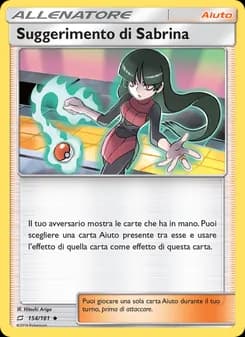 Suggerimento di Sabrina card in Italian