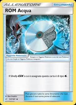ROM Acqua card in Italian