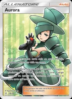Aurora card in Italian