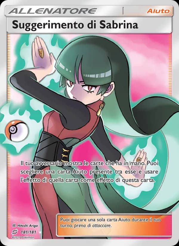 Suggerimento di Sabrina card in Italian