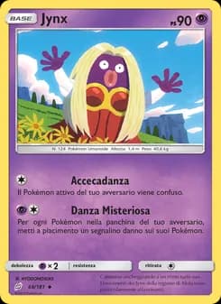 Jynx card in Italian