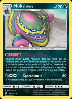 Muk di Alola card in Italian