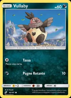 Vullaby card in Italian