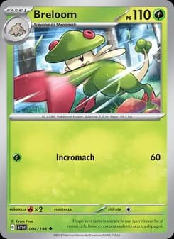 Breloom card in Italian