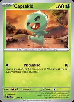 Capsakid card in Italian