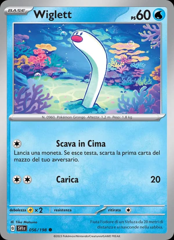 Wiglett card in Italian