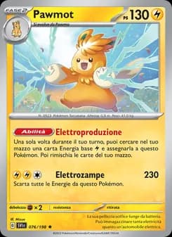 Pawmot card in Italian