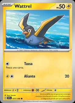 Wattrel card in Italian