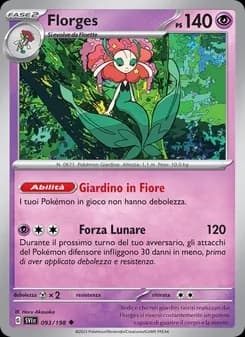 Florges card in Italian