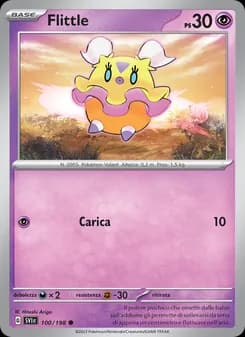 Flittle card in Italian
