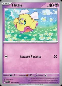 Flittle card in Italian