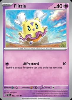Flittle card in Italian