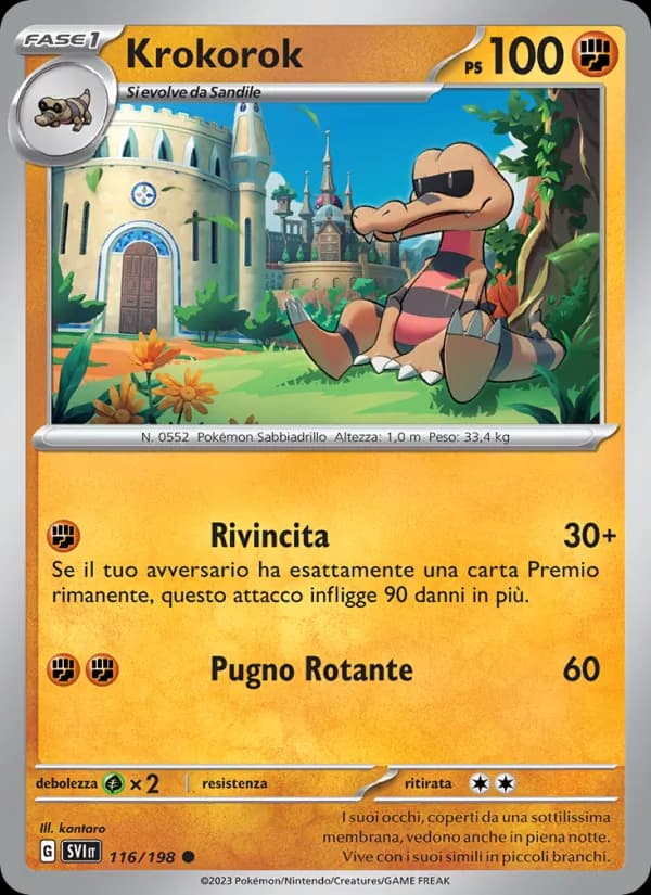 Krokorok card in Italian