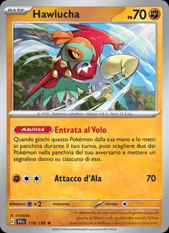 Hawlucha card in Italian
