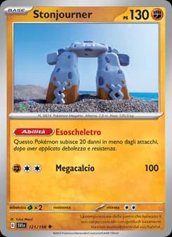 Stonjourner card in Italian