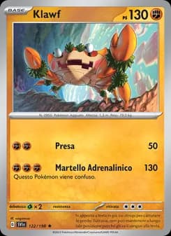 Klawf card in Italian