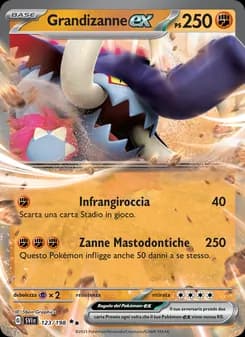 Grandizanne-ex card in Italian