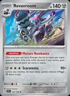 Revavroom card in Italian