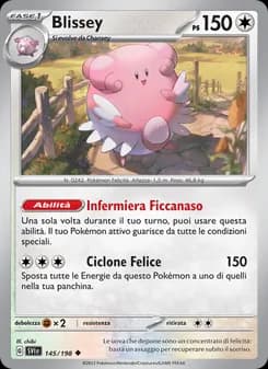 Blissey card in Italian