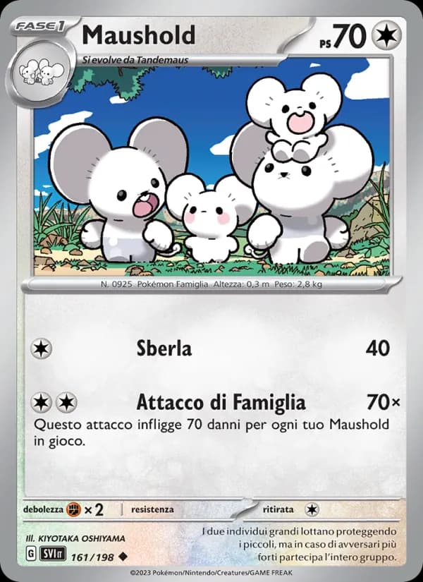 Maushold card in Italian