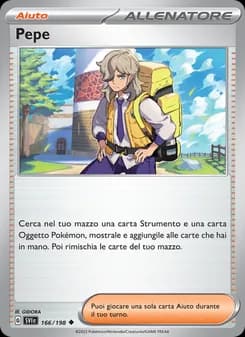 Pepe card in Italian