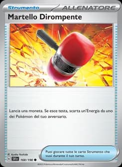 Martello Dirompente card in Italian