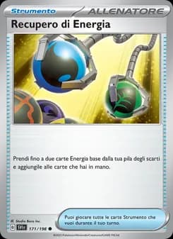 Recupero di Energia card in Italian