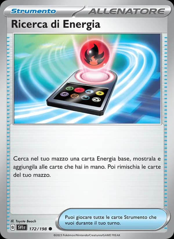 Ricerca di Energia card in Italian