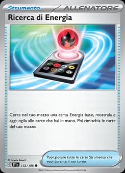 Ricerca di Energia card in Italian