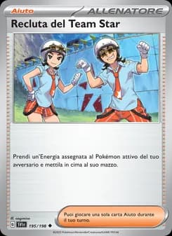 Recluta del Team Star card in Italian