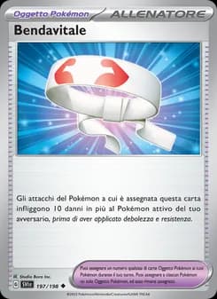 Bendavitale card in Italian