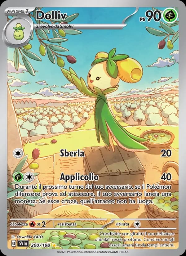 Dolliv card in Italian