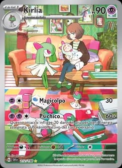 Kirlia card in Italian