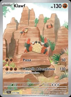 Klawf card in Italian