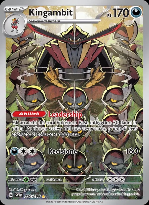 Kingambit card in Italian