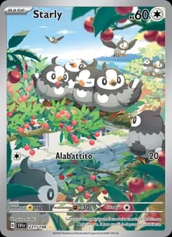 Starly card in Italian