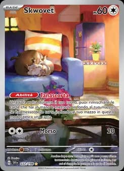 Skwovet card in Italian