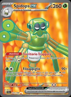 Spidops-ex card in Italian