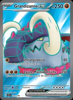 Grandizanne-ex card in Italian