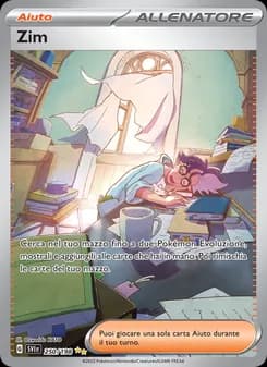 Zim card in Italian