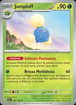 Jumpluff card in Italian