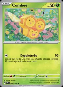 Combee card in Italian