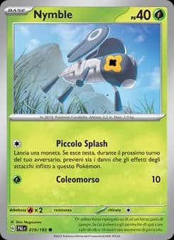 Nymble card in Italian
