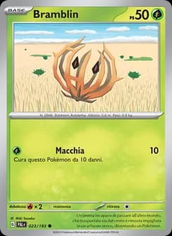 Bramblin card in Italian