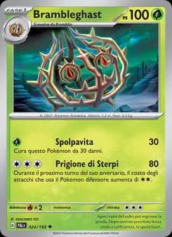 Brambleghast card in Italian